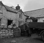 Moving out of Garnedd Llwyd, Ciltalgarth, Capel...