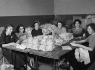 Women workers at the Berlei Bra Factory, Ebbw...