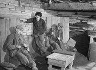 Quarrymen at Aberllefenni Slate Quarry, 18...