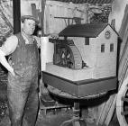 Wilfred Hughes, craftsman and harp restorer,...