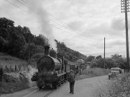The last goods train to use the Llangynog...