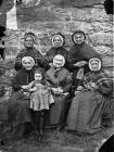A group of women from Ysbyty Ifan almshouses, c...