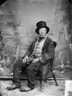 Mr Owen, the old bellringer of Llangollen, c. 1875