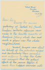 Letter from Bethel chapel, Acrefair, Wrexham,...