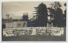 Pupils and teachers, Lowther College,...