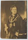 Elsie Chamberlain, the first female mayor of...