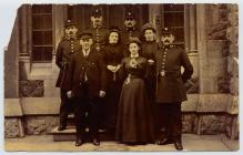 Staff the County Goal, Caernarfon, c.1900