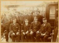 The crew of the paddle-steamer 'Snowdon&...