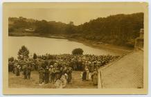 Peace Day Meeting, Menai Bridge, 19 July 1919