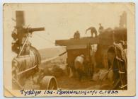 Threshing at Tyddyn Isa, Penrhosllugwy,...