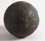 Cannon ball from HMS Conway, 19th century