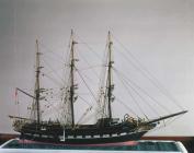Model of the three-mast ship 'Arvon'