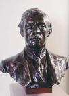 Bronze bust of Lloyd George by D. Arthur Thomas...