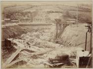 Building the Vyrnwy dam, 1882
