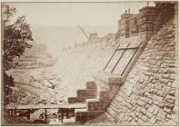 Building the Vyrnwy dam, June 1887