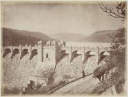 The completed Vyrnwy dam, c. 1889