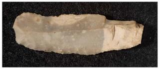 Stone Age flint blade from Mynydd Maen