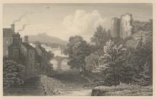 A view of Brecon, 1830s