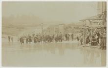 A flood in Llandrindod Wells, c. 1909