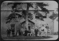 Pump House visitors, Llandrindod Wells, 1870s