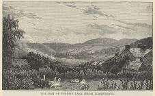 Llanwddyn village, lost beneath Lake Vyrnwy in...