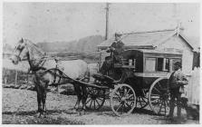 Hotel transport in Llandrindod Wells,  c. 1890