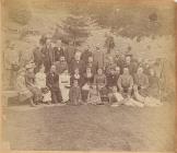 Holiday visitors to Llandrindod Wells, 1880s