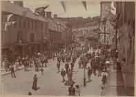 Diamond Jubilee parade, Welshpool, 1897