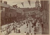 Diamond Jubilee parade, Welshpool, 1897