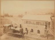 Elan Valley railway junction, c. 1900