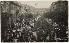 Infantry brigade at Llanidloes, 1914