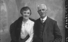 Portrait photograph of Mr and Mrs J.H. Rees...