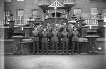 Photograph of troop leaders of the Royal Horse...