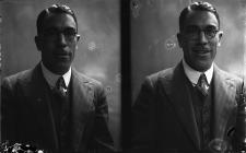 Double portrait photograph of a man, c.193?-??-...