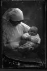 Photograph of a nurse and child, c. 193?-??-??,...