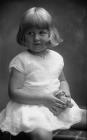 Photograph of a child, 1933, Llandrindod Wells