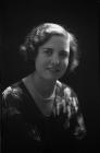 Photograph of a young woman, 1934, Llandrindod...