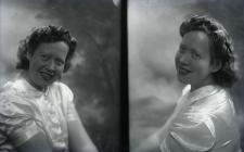 Double portrait photograph of Miss Jarman,...