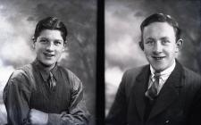 Double portrait photograph of Masters Edwards ...