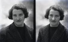 Double portrait photograph of Mrs D. Williams ...