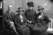 Portrait photograph of the Wallace family,...