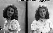 Portrait photograph of a girl, Llandrindod Wells