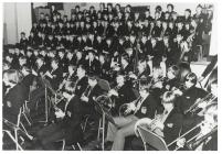 Pontypridd Grammar School orchestra and choir, c. 