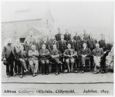 Albion Colliery Officials, Cilfynydd, 1897