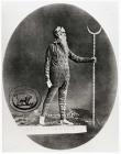 Dr William Price (1800-93) wearing a druidic...