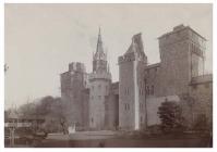 Cardiff Castle, west front, late 19th century