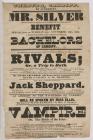Theatre Play Bill, Cardiff - 'Rivals; &...