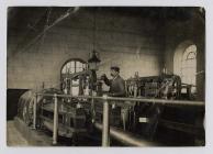 The winding engine, Cwrtherbert Colliery ...