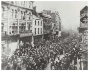 Welsh Volunteer Detachment in Queen Street,...