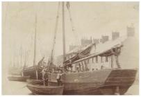 Old Sea Lock, Cardiff Docks, 1891